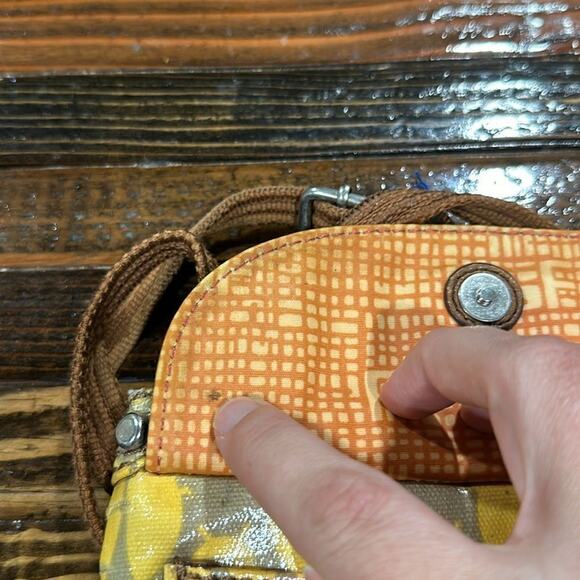 Fossil Key Per Ladybug Coated Canvas Crossbody Purse - Picture 13 of 14